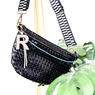 Bag Accessories-Initial Bag Charm-Pretty Simple