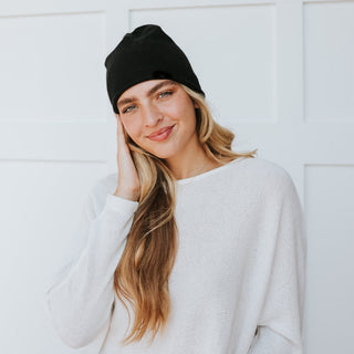 Rolled Edge, Cashmere Beanie Wholesale-Beanie-Pretty Simple