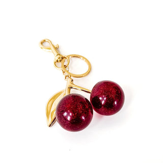 Bag Accessories-Cherry Bag Charm-Pretty Simple