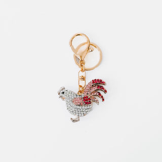Bag Accessories-Southern Girl Chicken Bag Charm-Pretty Simple