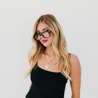 Blue Light Glasses-Black Retro Blue Light Glasses-Pretty Simple