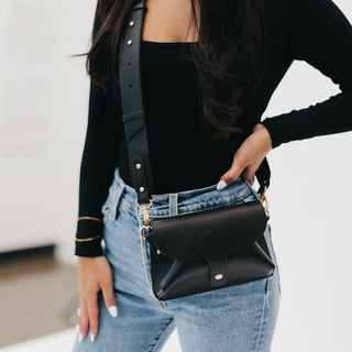 Khloe Vegan Leather Crossbody-Crossbody Bag-Pretty Simple
