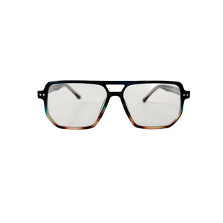 Blue Light Glasses-Oversized Square Aviator Blue Light Glasses-Pretty Simple