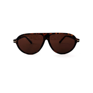 Sunglasses-Retro Oval Flat Sunglasses-Pretty Simple