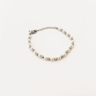 Stella Pearl and Chain Bracelet - WATERPROOF-Bracelet-Pretty Simple