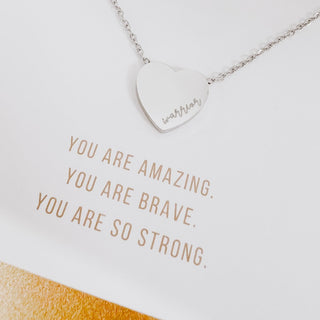 Sweet Heart Gift Necklace - WATERPROOF-Pretty Simple