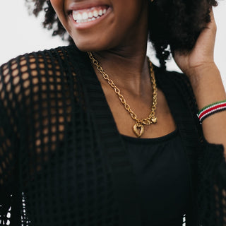 Toggle My Heart Necklace - WATERPROOF-Necklace-Pretty Simple