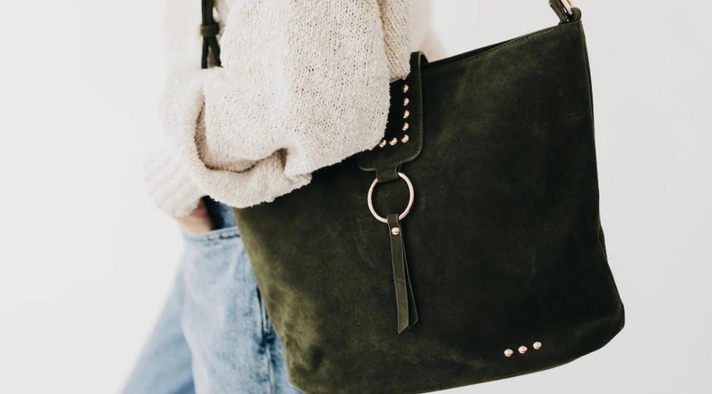 Vegan Suede Leather Bags