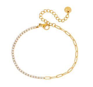 Diamond Tennis Chain Bracelet - WATERPROOF-Bracelet-Pretty Simple