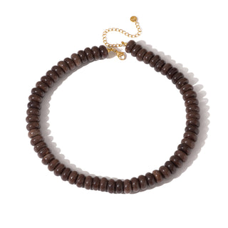 Dana Donut Bead Necklace-Necklace-Pretty Simple