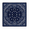 Navy Paisley