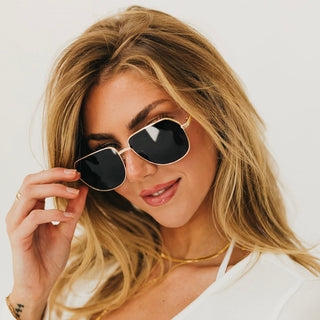 April Aviator Sunglasses-Sunglasses-Pretty Simple