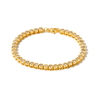 Tennis Bracelet Frosted In Diamonds - WATERPROOF-Bracelet-Pretty Simple