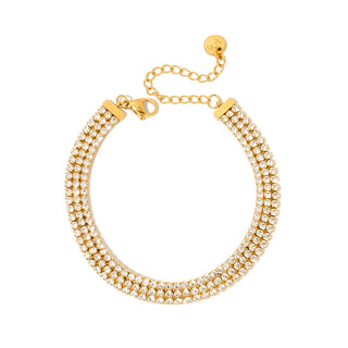 Giselle Layered Tennis Bracelet - WATERPROOF-Bracelet-Pretty Simple