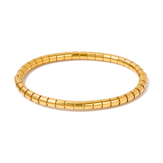 Harlow Hinged Bangle Bracelet - WATERPROOF-Bracelet-Pretty Simple