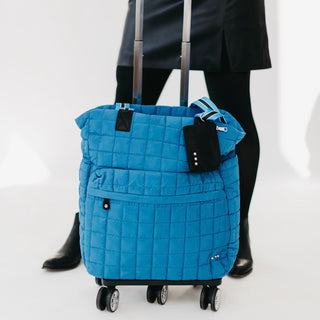 Tenley Quilted Tote Roller Bag Wholesale-Tote Bag-Pretty Simple