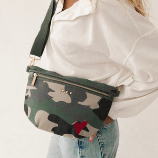 Colby Canvas Printed Bum Bag-Bum Bag-Pretty Simple