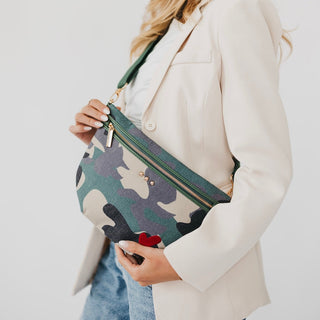 Colby Canvas Printed Bum Bag-Bum Bag-Pretty Simple