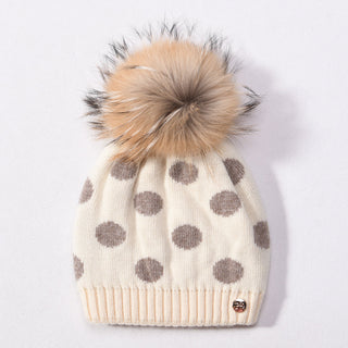 Darlene Dot Cashmere Blend Beanie-Beanie-Pretty Simple