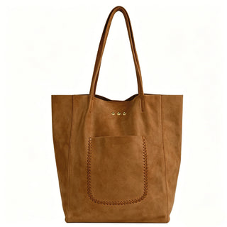 Dawn Suede Carryall Tote-Tote Bag-Pretty Simple