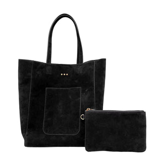 Dawn Suede Carryall Tote-Tote Bag-Pretty Simple