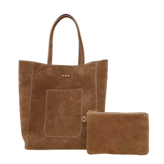 Dawn Suede Carryall Tote-Tote Bag-Pretty Simple