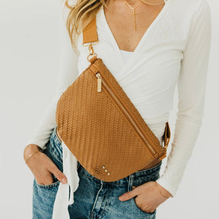 Bum Bag-Diagonal Woven Westlyn Bum Bag-Pretty Simple