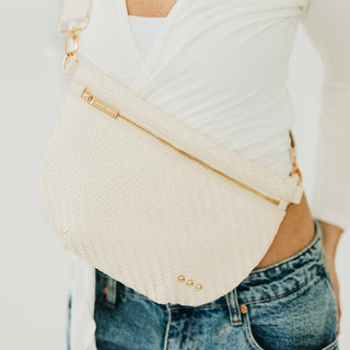 Bum Bag-Diagonal Woven Westlyn Bum Bag-Pretty Simple