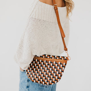 Diagonal Woven Westlyn Bum Bag - NEW!!!-Bum Bag-Pretty Simple
