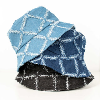 Diamond Print Bucket Hat- Wholesale - Pretty Simple