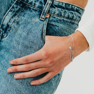 Double Love Tennis Bracelet - WATERPROOF-Bracelet-Pretty Simple
