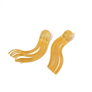 Dazzling Tassel Earrings - WATERPROOF-Earrings-Pretty Simple