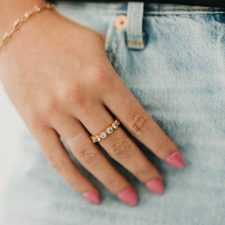 Esme Eternity Ring - WATERPROOF-Ring-Pretty Simple