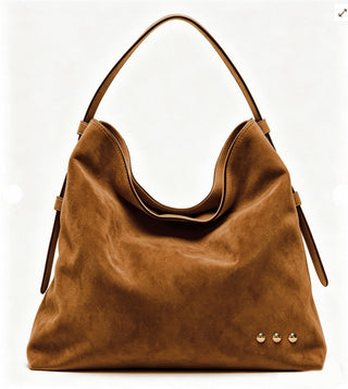 Evie Suede Hobo Shoulder Bag-Shoulder Bag-Pretty Simple