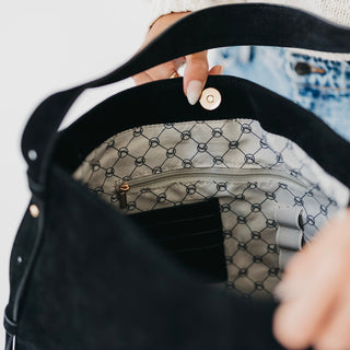 Evie Suede Hobo Shoulder Bag-Shoulder Bag-Pretty Simple