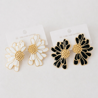 Florence Flower Earrings - WATERPROOF-Earrings-Pretty Simple