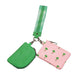 Emerald and Pink Palm Tree