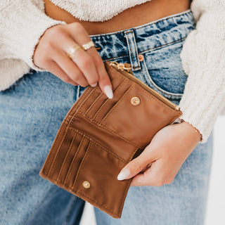 Kat Suede Wallet-Wallet-Pretty Simple