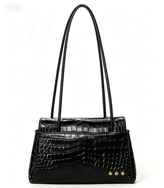 Shoulder Bag-Kris Croc Embossed Shoulder Bag-Pretty Simple