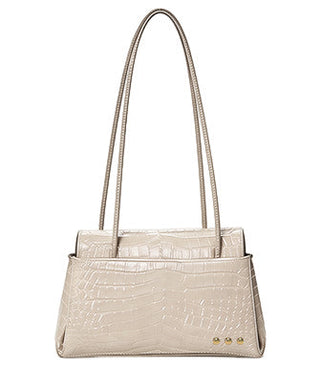 Shoulder Bag-Kris Croc Embossed Shoulder Bag-Pretty Simple