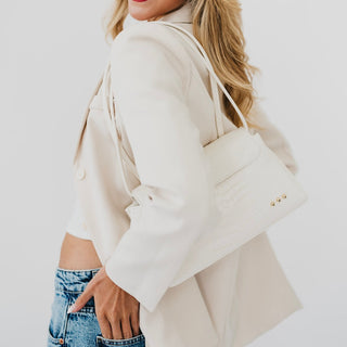 Shoulder Bag-Kris Croc Embossed Shoulder Bag-Pretty Simple