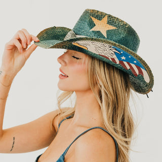 Land I Love USA Cowboy Hat-Hat-Pretty Simple