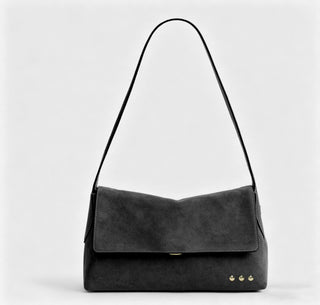 Miranda Suede Flap Crossbody-Crossbody Bag-Pretty Simple