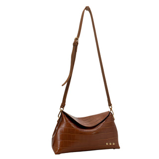 Crossbody Bag-Moira Croc Embossed Crossbody-Pretty Simple