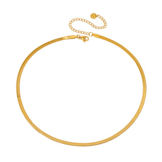 Ella Herringbone Necklace - WATERPROOF Wholesale-Necklace-Pretty Simple