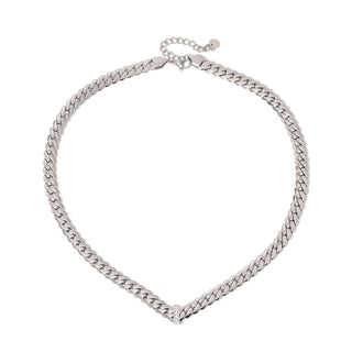 Victoria Diamond V Necklace - WATERPROOF-Necklace-Pretty Simple