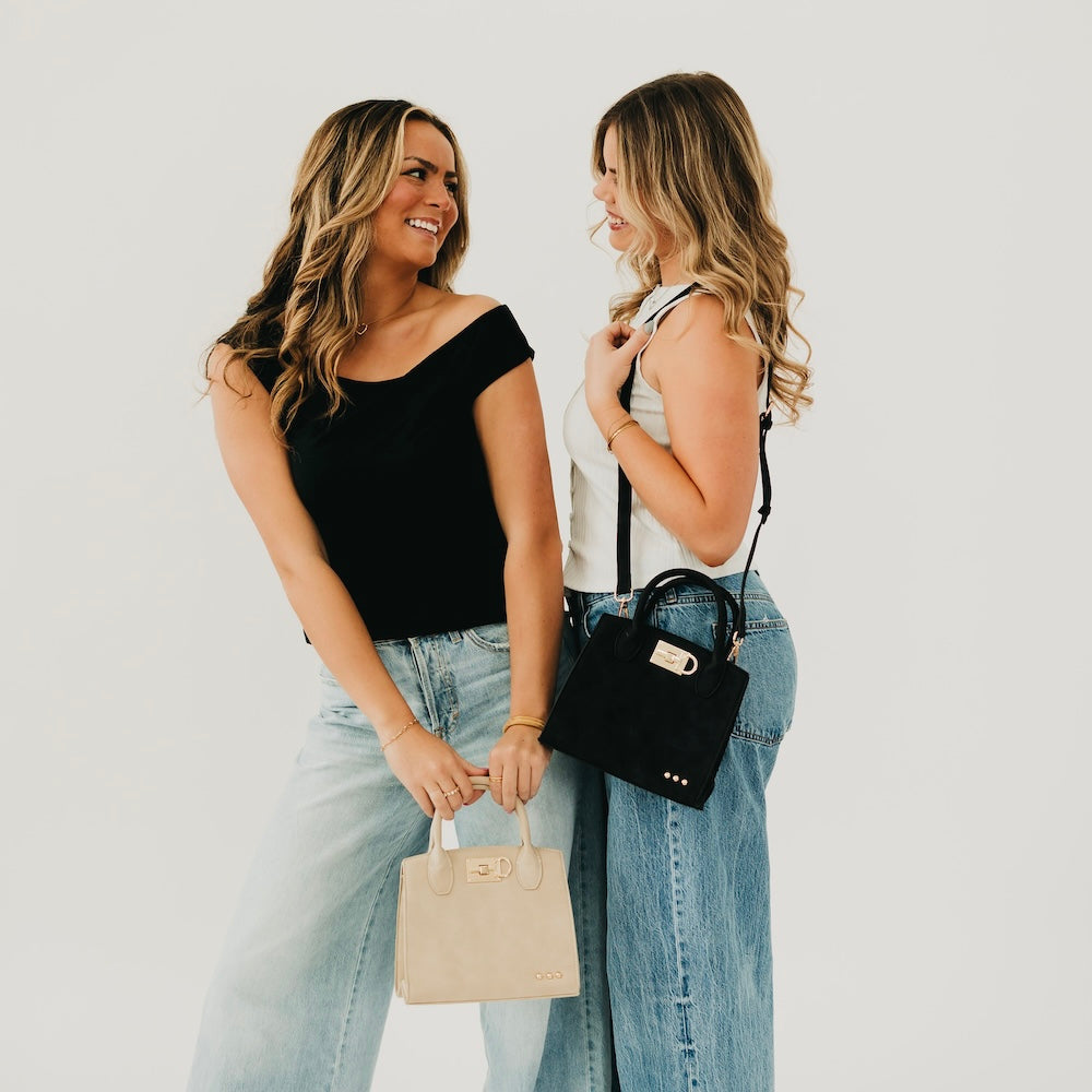 Nixie Nubuck Small Tote – Pretty Simple