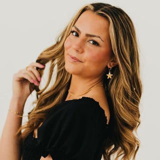 Ocean Pearl Starfish Earrings - WATERPROOF-Earrings-Pretty Simple