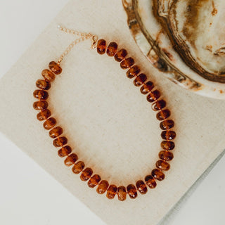 Pebbles Resin Beaded Necklace-Necklace-Pretty Simple