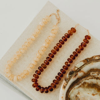 Pebbles Resin Beaded Necklace-Necklace-Pretty Simple